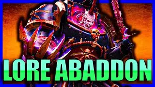 EL VILLANO DE WARHAMMER 40K: Lore de Abaddon el Saqueador