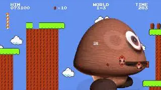 Him Gameplay Mari0 Bros Gameplay