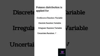 Poisson distribution applied for?#youtubeshorts #shortsvideo