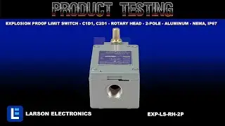 Explosion Proof Limit Switch - C1D1, C2D1 - Rotary Head - 2-pole - Aluminum - NEMA, IP67