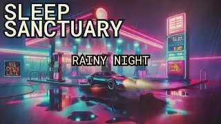 Neon Soundscape: Rainy Night Ambience
