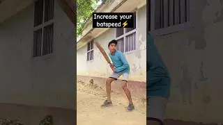 How to increase your bat speed 😱comments | #shorts #tips #cricket #practice #viral #top #trending