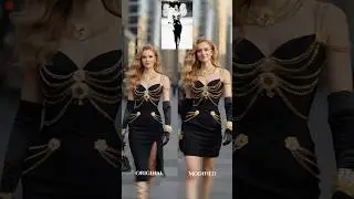 One Iconic Dress, Two Looks: #Chanel Chain Edition