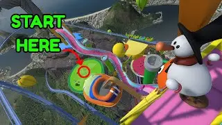 IS THIS THE BEST VR CLIMBING GAME EVER?! (umbrella up)