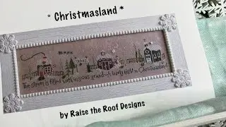 Flosstube Special: Think differently about cross stitch finishing. Learn my creative process. 
