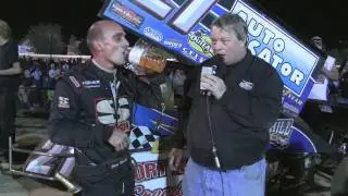 Port Royal Speedway 410 Sprint Car Victory Lane 9-11-10