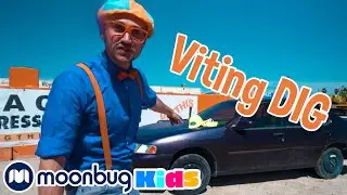 Блиппи посещает Dig This Las Vegas | Исследуйте вместе с Блиппи!!! | Образовательные видео для малышей