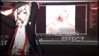 PAGE BURN TUTORIAL ! || After Effects AMV Tutorial