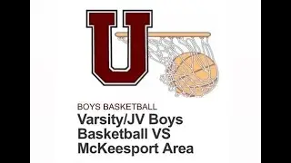 WPIAL Boys High School Basketball McKeesport at Uniontown 1/28/26