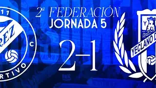 Resumen Temporada 2025-26: Xerez Deportivo 2-1 Yeclano Deportivo (Jornada 5)