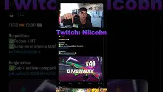 REGALO 40$ GRATIS en Twitch Viernes 25/06
