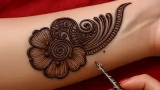 Front hand mehndi | mehndi design full hand | simple & easy mehndi design | Elegant mehndi 
