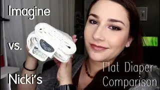 Imagine vs. Nicki's Diapers Bamboo Flats Comparison Review