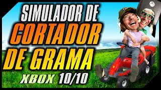 SIMULADOR DE CORTADOR DE GRAMA Análise XBox Series X - Irmãos Piologo Games - Lawn Mowing Simulator