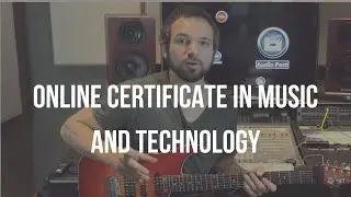 Online Music Certificate | Music and Technology Online Certificate | AIMM