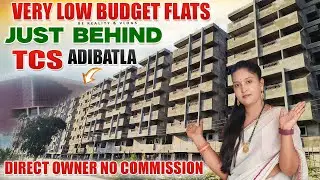 Adjacent Adibatla TCS Luxurious Gated Community Apartment Flats With Low Budget I Be Reality & Vlogs