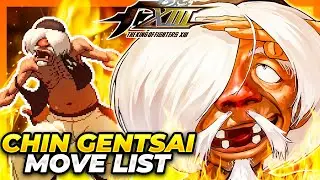 CHIN GENTSAI MOVE LIST - The King of Fighters XIII (KOFXIII)