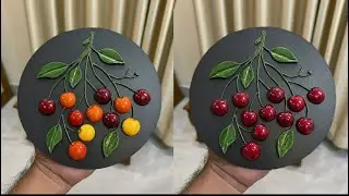 Best wall decoration 👌 ideas || Texture art || Clay art