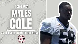 Myles Cole 1-on-1 at Jaguars OTAs