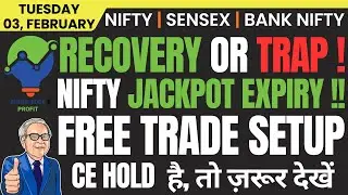 NIFTY & BANK NIFTY PREDICTION AND ANALYSIS FOR TUESDAY, 03 FEBRUARY 2026 | MARKET ANALYSIS TOMORROW