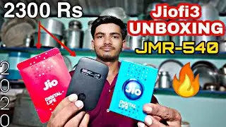 JioFi 3 JMR 540 Unboxing & First Look || 2020