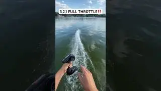 55MPH Rc Speed Boat Full Throttle Takeoff