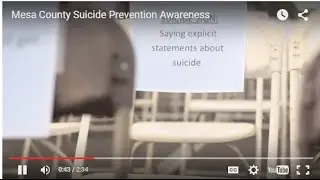 Mesa County Suicide Prevention Awareness