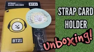 [BT21 x Monopoly] Strap Card Holder Chimmy UNBOXING!