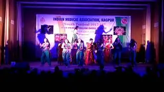 GDC NAGPUR Gondhal theme IMA performance 3prize best dance