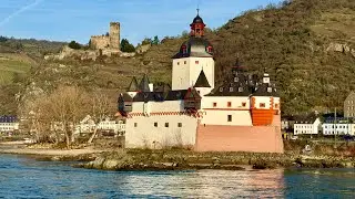 Rhine River cruise with Castle Pfalzgrafenstein and Luxury Tour Switzerland