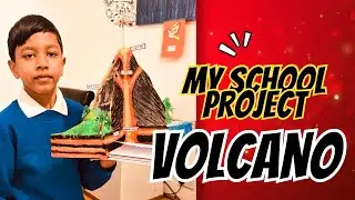 Inside a Volcano: My School Science Project #mathewsworld #volcano #compositevolcano