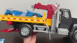 Truck + Sports Car Combo! 🚗🚛 Driven Toy Opening