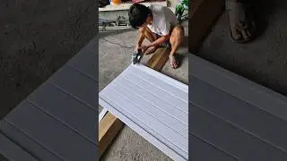 EASY DIY ACCORDION FOLDING DOOR