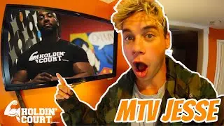 MTV Jesse sits down with Big Court after hilarious prank! Jesse says he got scared!