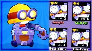 CARL is EVERYWHERE! New Brawler Gameplay | Brawl Stars