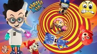 PJ MASKS y Paw Patrol UNIDOS CONTRA EL MAL / Juguetes en español