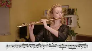 Berbiguier: 18 Etudes for Flute, No. 4 in D Minor 