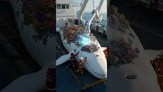 Futuristic robot heals whale with light technology 🤖 #future #technology