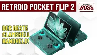 Retroid Pocket Flip 2 Review - der beste Clamshell Retro Handheld!