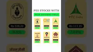 PSU Stocks With High Dividend Yield