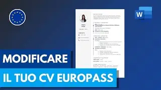Come Modificare il tuo CV Europass | Guida Completa 2025