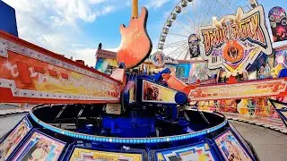 Das h&auml;rteste Karussell 😈 | Devil Rock - Straube (Onride) Video Volksfest Heilbronn 2023