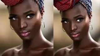 Frequency Separation + Micro Dodge & Burn Retouch | Photoshop Tutorial
