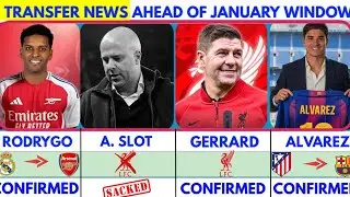 🚨LATEST CONFIRMED TRANSFER NEWS AND RUMOURS TRANSFER NEWS 2025|Gerrard to liverpool✔️ Rodrygo..✔️