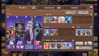 *New best Throwers x Meteor Golem strategy to ⭐⭐⭐ in Clan Wars at Town Hall 18. #1