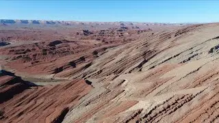 Mexican Hat, Valley of the Gods, Goosenecks State Park / Aerial Drone
