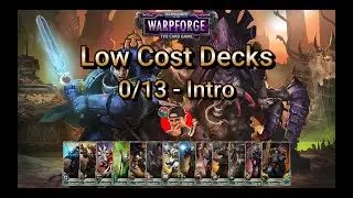 Decks Low Cost mode Classique (0/13 - Intro) - Warhammer 40,000: Warpforge (FR)