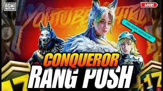 CHASE TO CONQUEROR! 👑 | Fragrant Motion Set Gameplay 🌸 | BGMI Rank Push Live