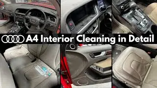 We super cleaned this Audi A4&rsquo;s interiors @Brotomotiv
