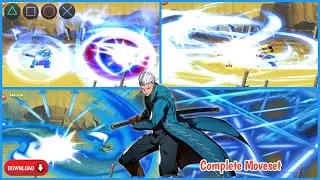 VERGIL COMPLETE MOVESET | Game Jump Force (200 MB) Apk Android 2025